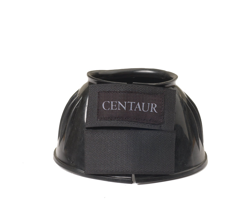 Centaur PVC Ribbed Double Hook and Loop Bell Boots