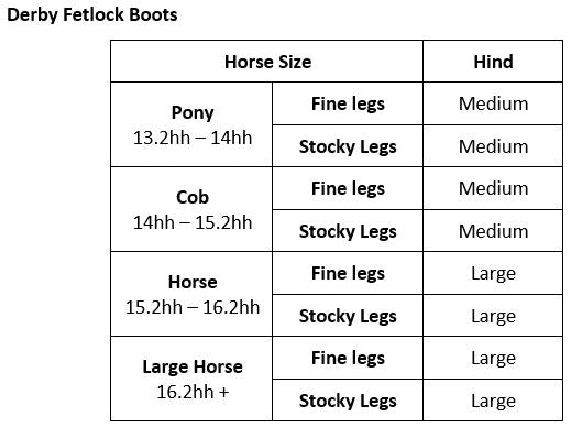 LeMieux Derby ProJump Fetlock Boots Medium