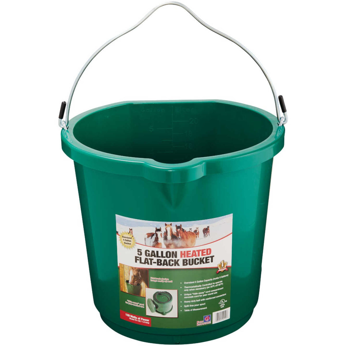Heated Water Bucket 24q Qt — The Hitching Post Tack Shop